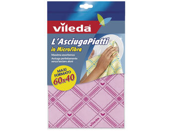PANNO ASCIUGAPIATTI IN MICROFIBRA VILEDA